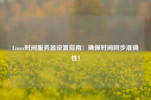 Linux時間服務器設置指南：確保時間同步準確性！